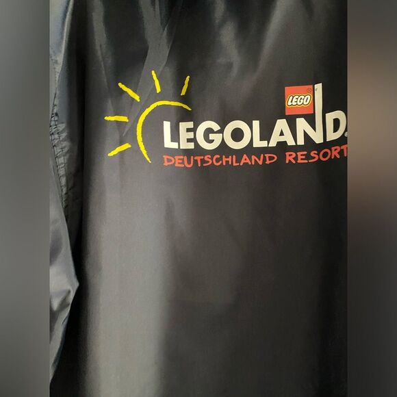 Lego Legoland Deutschland Resort Navy Jacket Wind Breaker Youth XL Extra Large - Picture 5 of 5